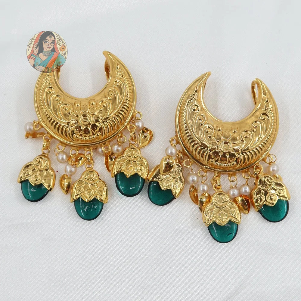 Eknoor- Panjabi Gold Hair Pins - E
