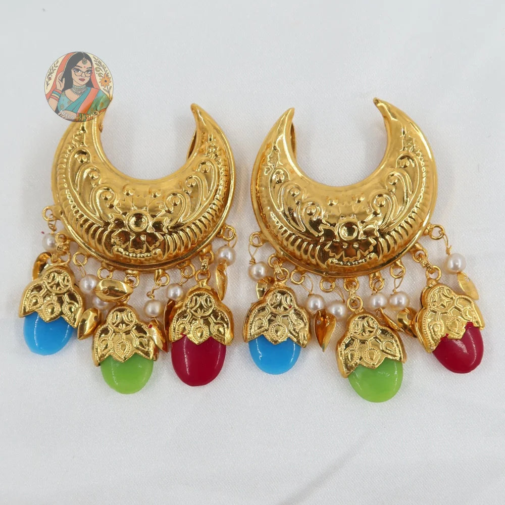 Eknoor- Panjabi Gold Hair Pins - G