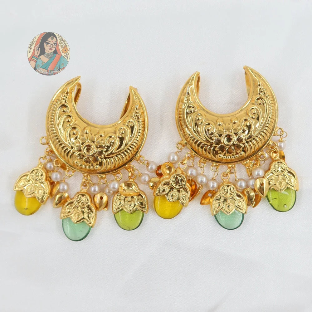 Eknoor- Panjabi Gold Hair Pins - I