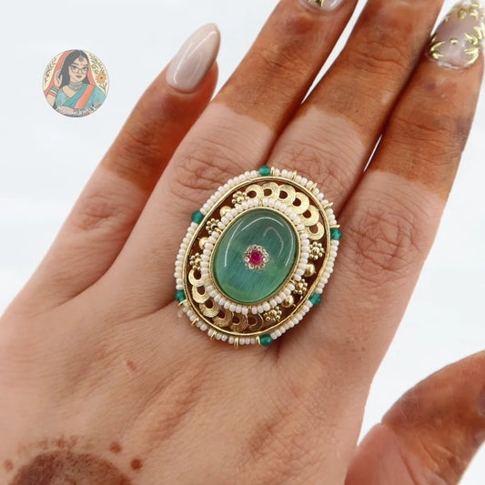 Fairoz Ring - Mint