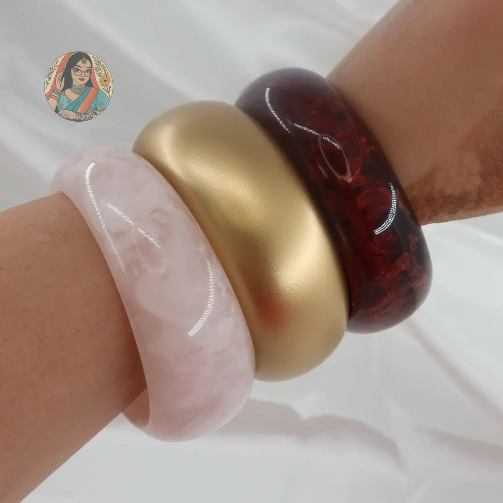 Fariha Resin Bangle Stack