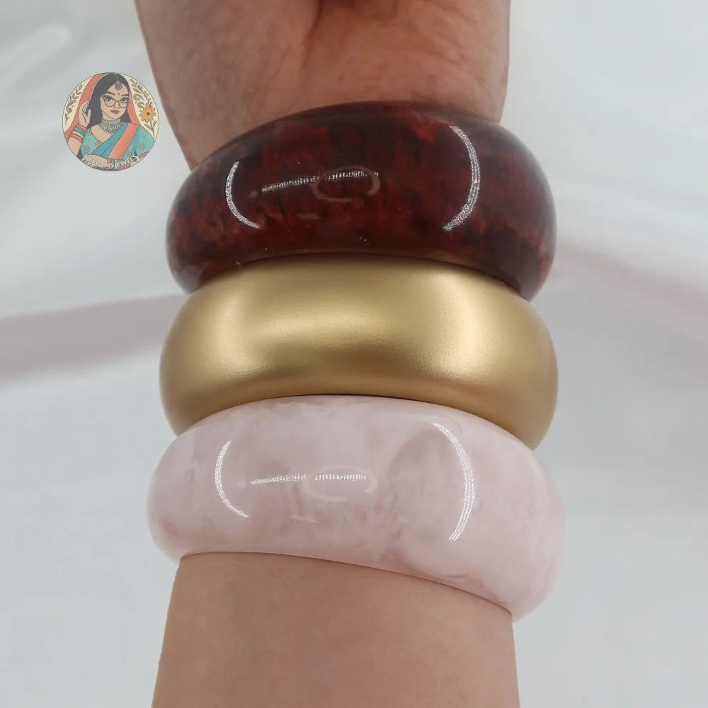 Fariha Resin Bangle Stack