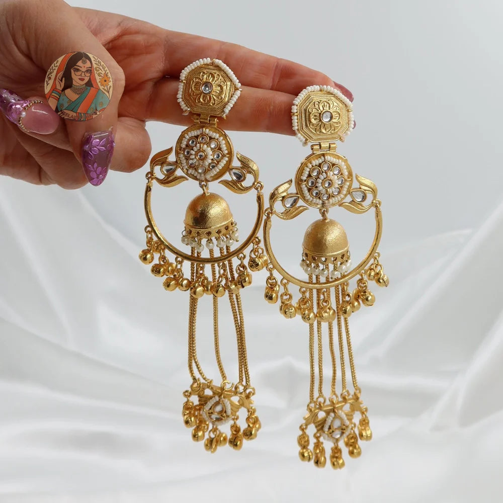 Gauri Gold Earrings