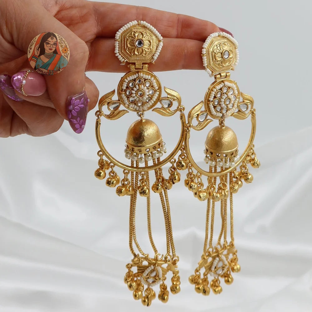 Gauri Gold Earrings