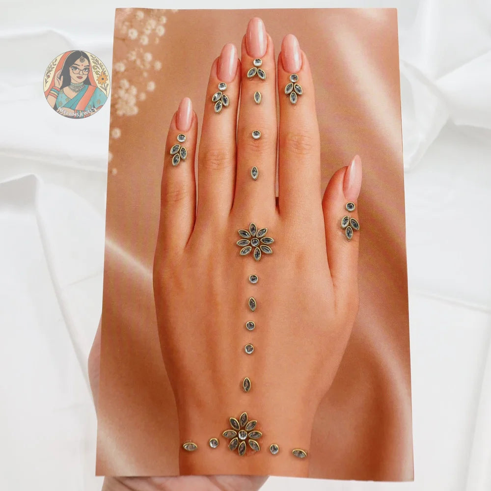 Gauri - Mehndi Stickers - A