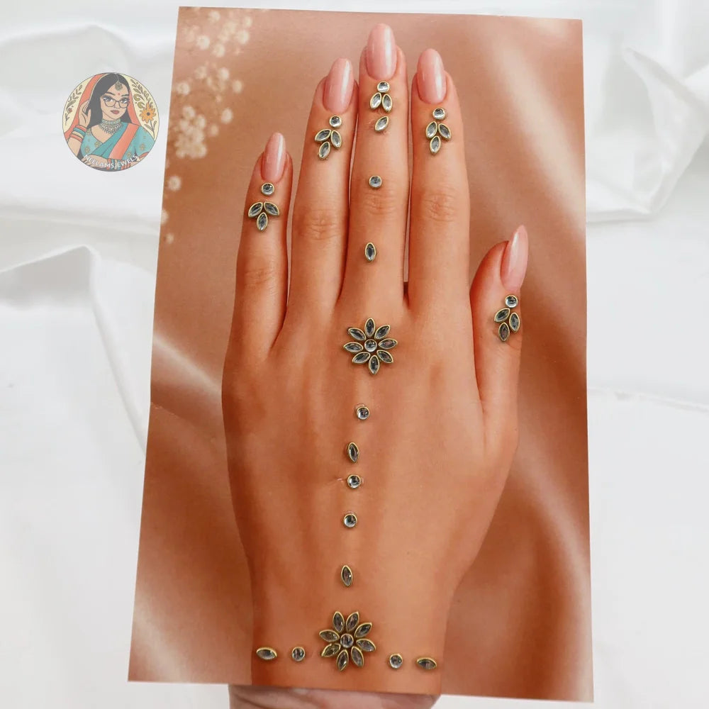 Gauri - Mehndi Stickers - B