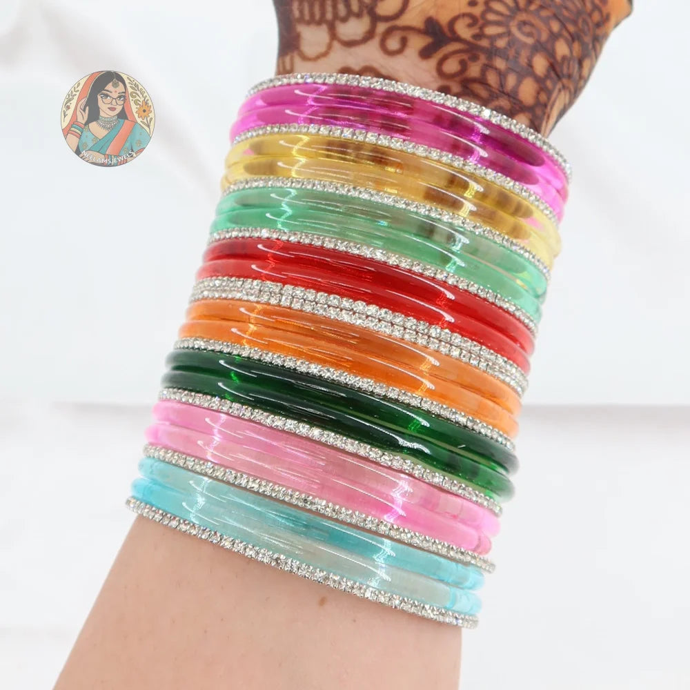 Glossy Katrina Mini Bangle Set
