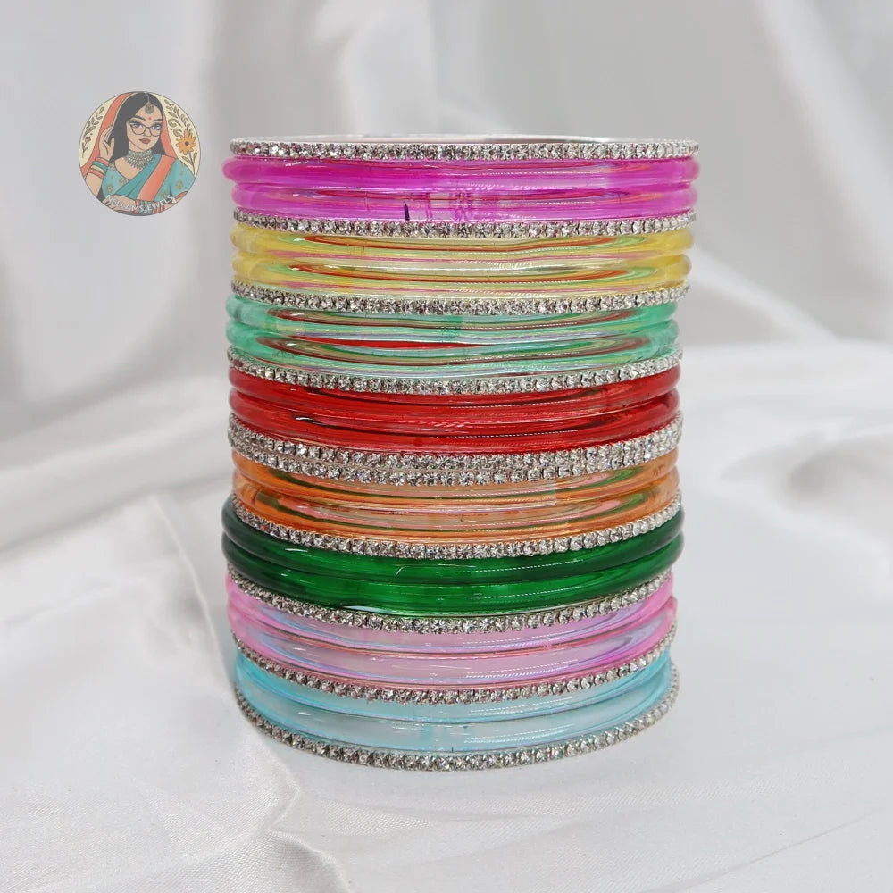 Glossy Katrina Mini Bangle Set