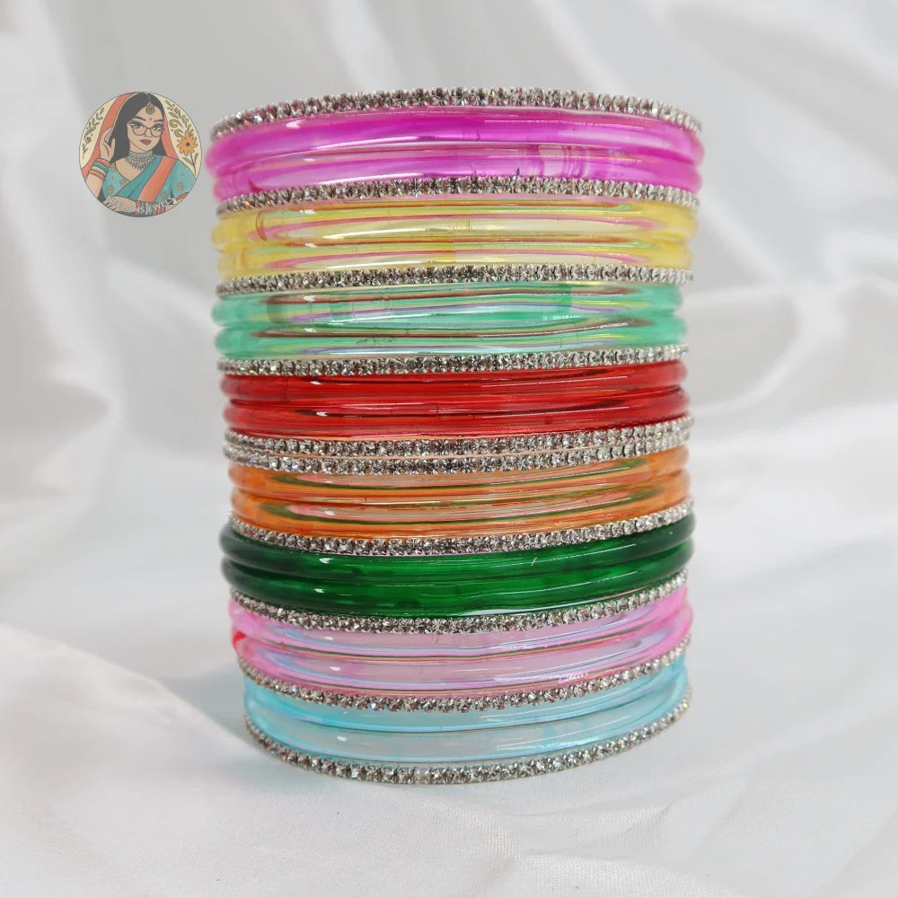 Glossy Katrina Mini Bangle Set