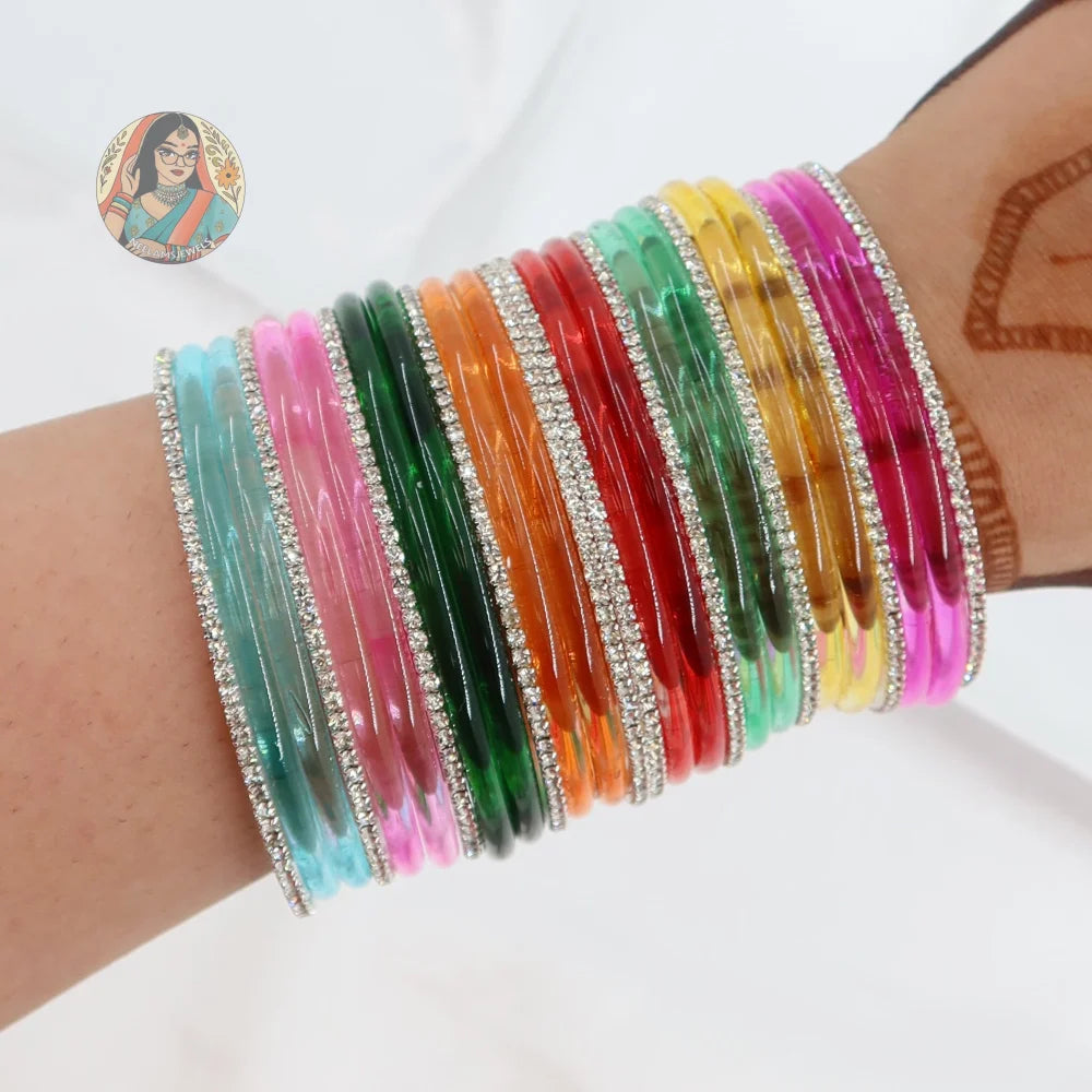 Glossy Katrina Mini Bangle Set