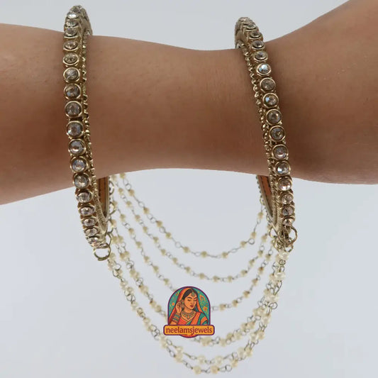 Gold Connected Pearl