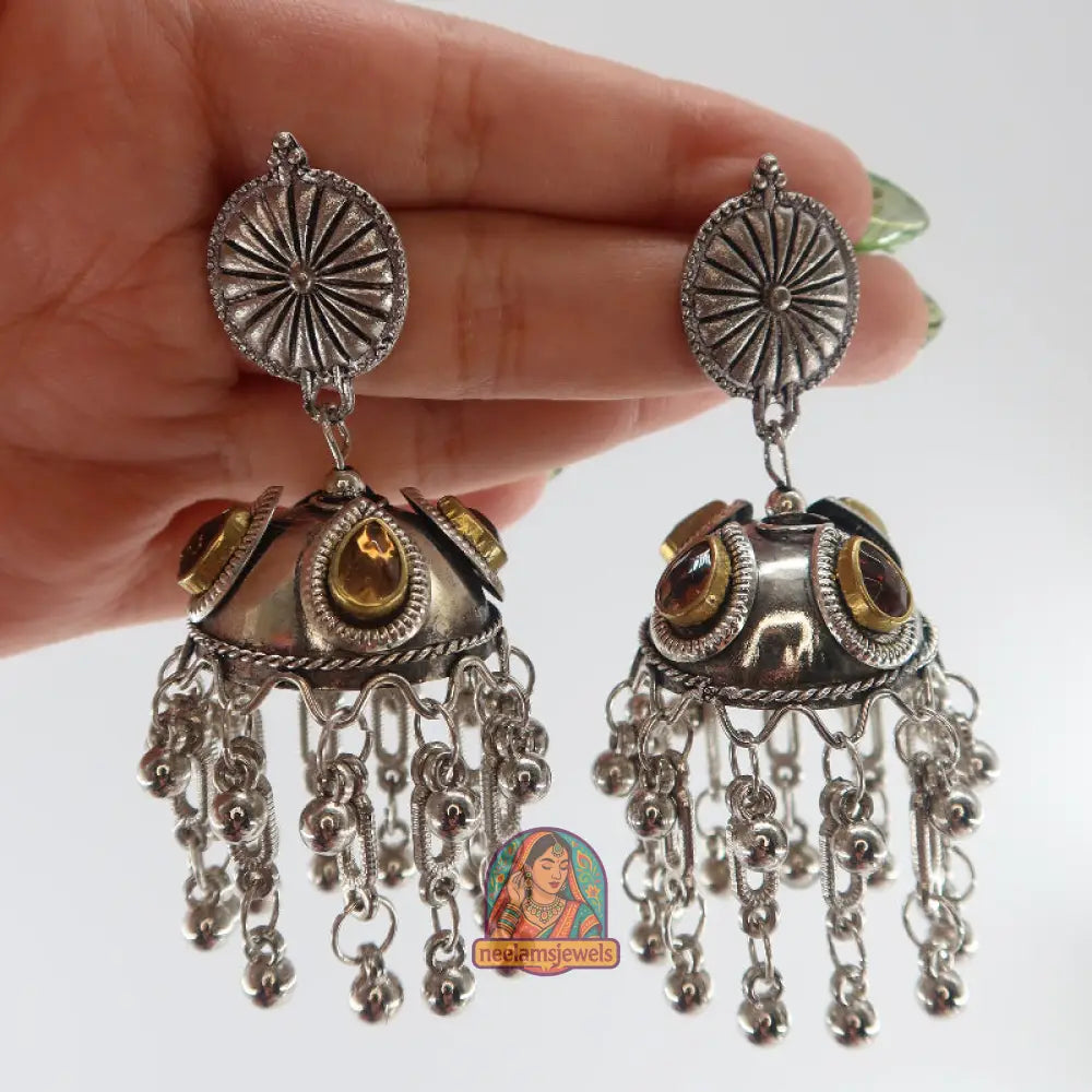 Gold Diamond Jhumka