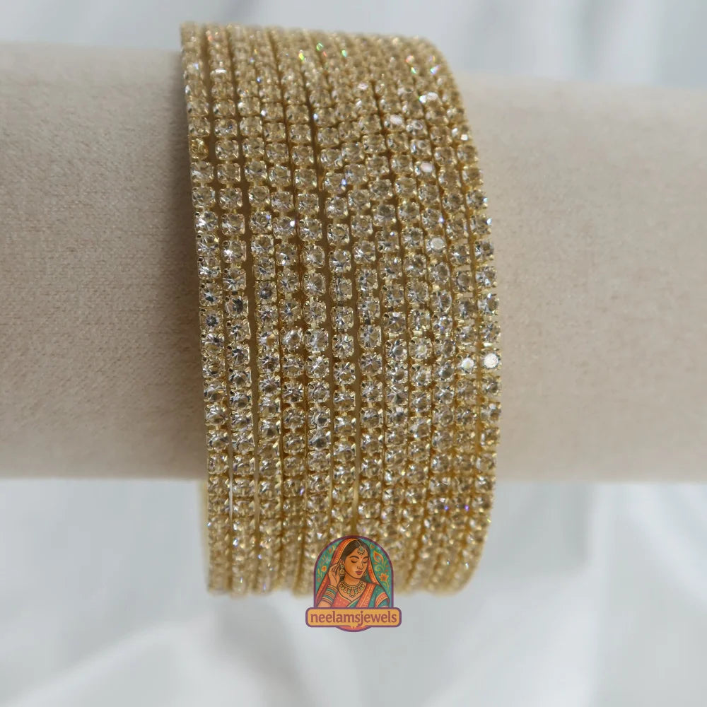 Gold Sparkle Bangles