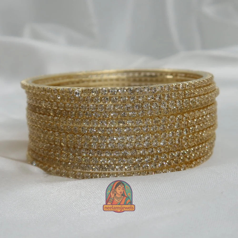 Gold Sparkle Bangles