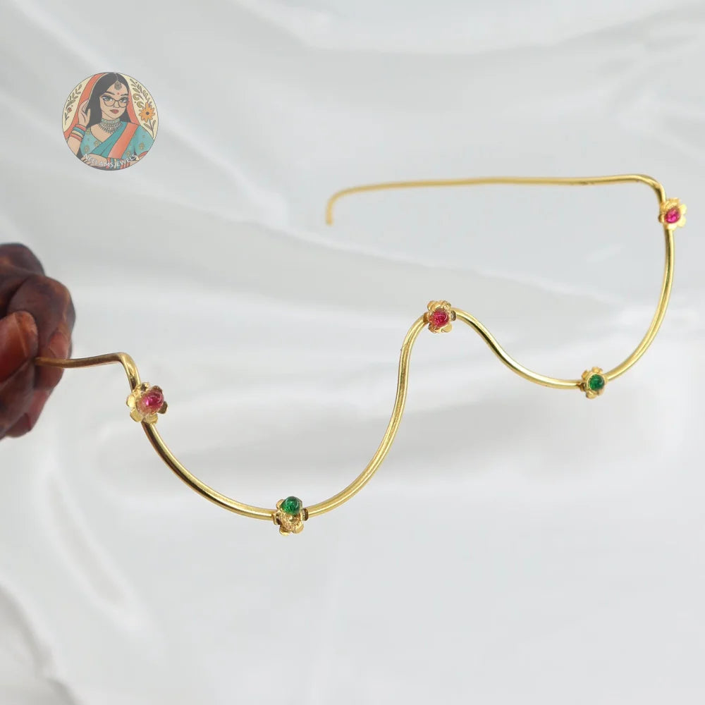 Gold Stone Wave Facelet - A