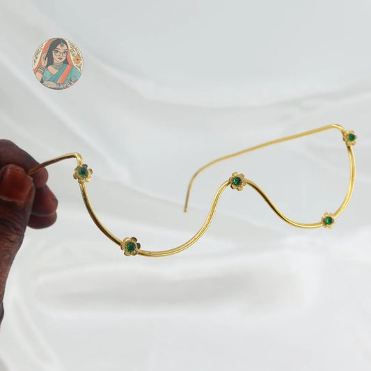 Gold Stone Wave Facelet - B