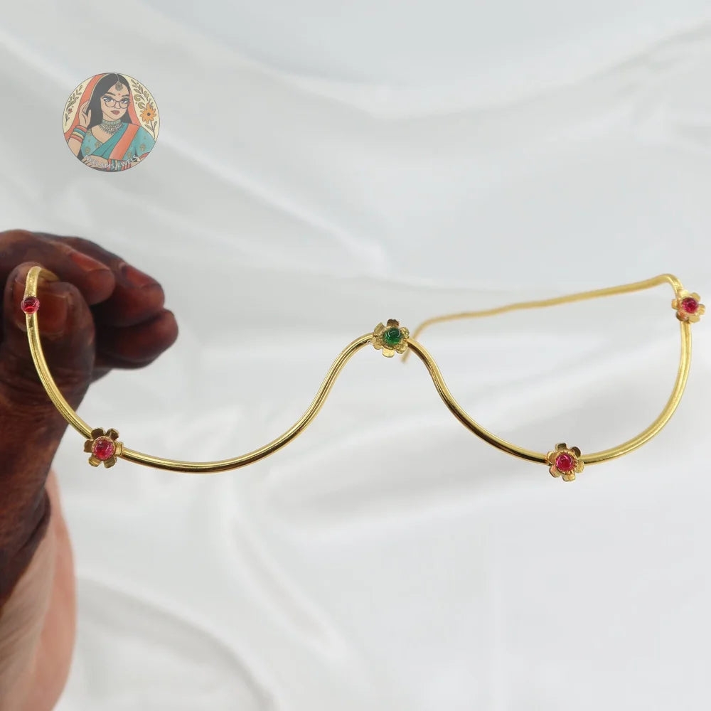 Gold Stone Wave Facelet - D