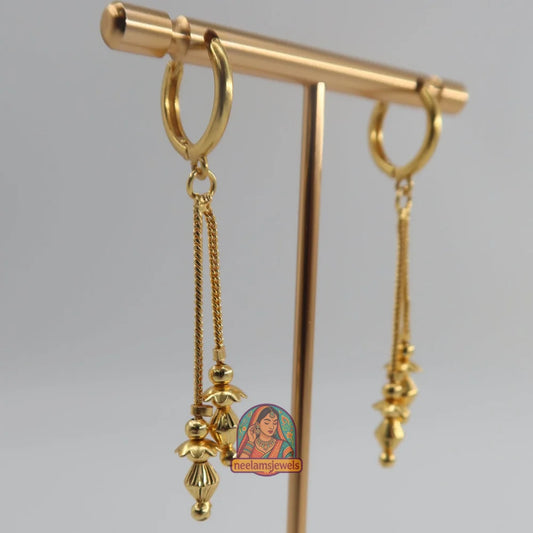 Golden Latkan Earrings
