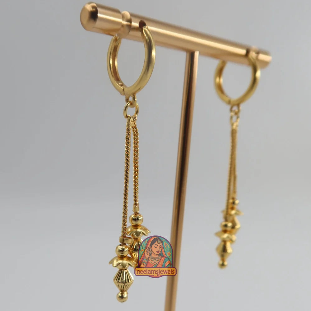 Golden Latkan Earrings