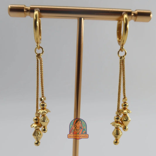 Golden Latkan Earrings
