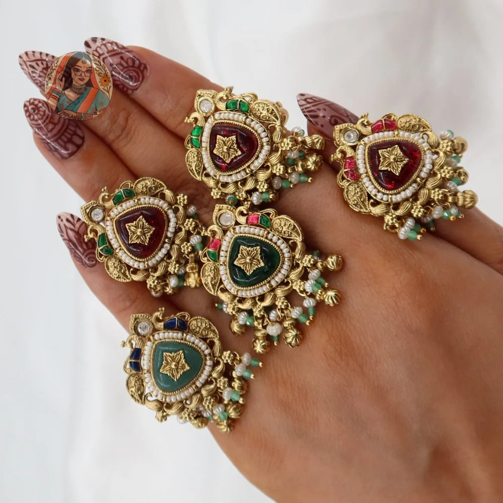 Gulab Gold Ring