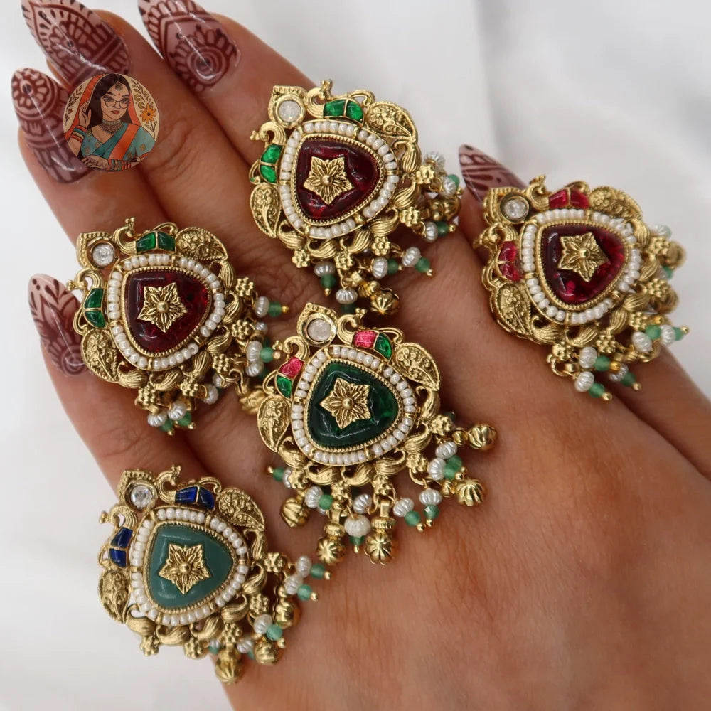 Gulab Gold Ring