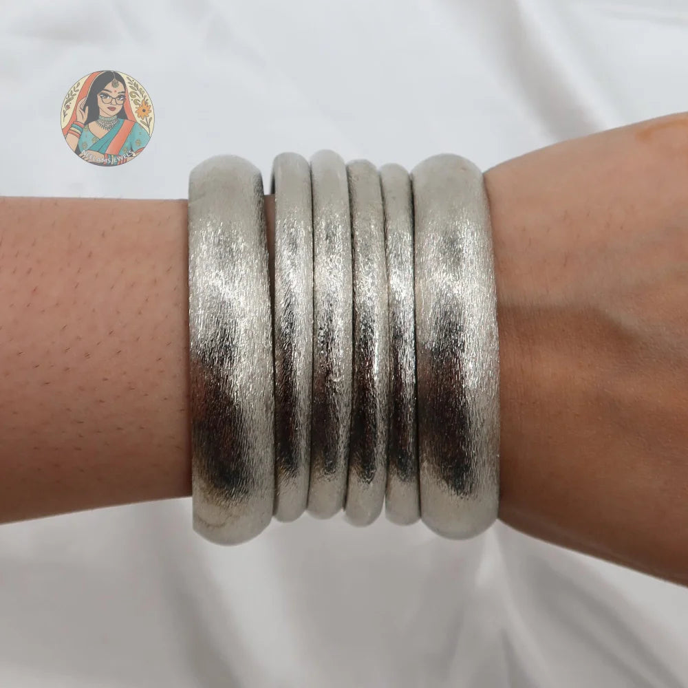 Hania Bangle Stack (Silver)