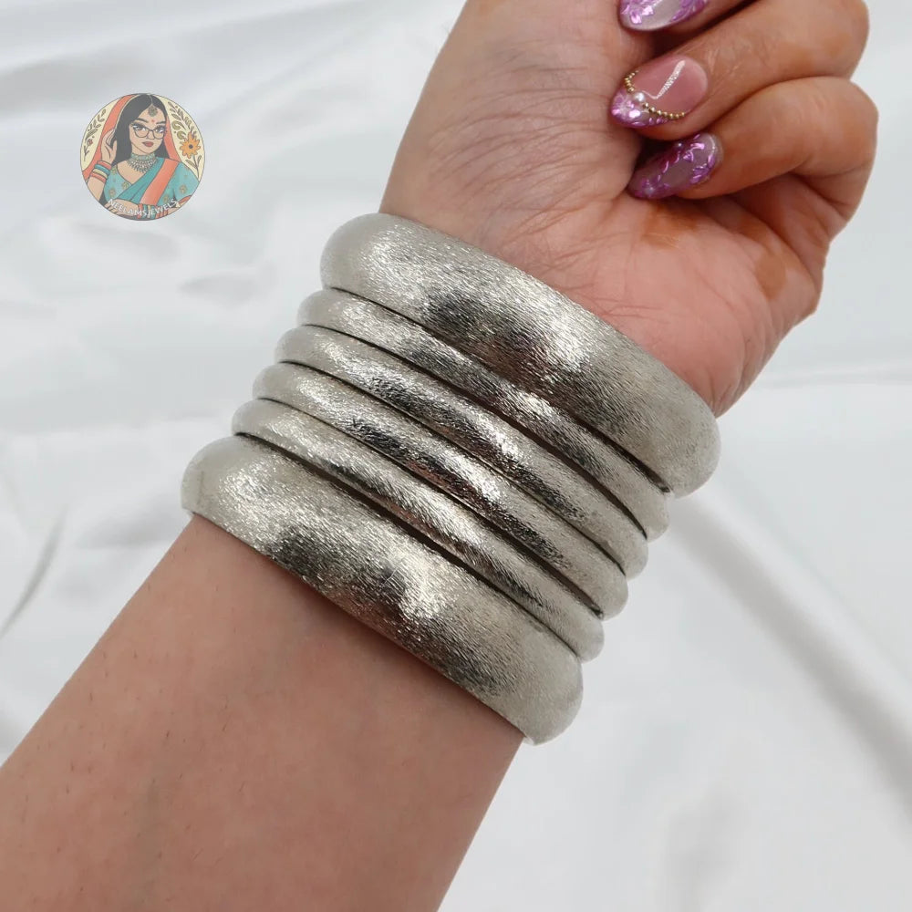 Hania Bangle Stack (Silver)