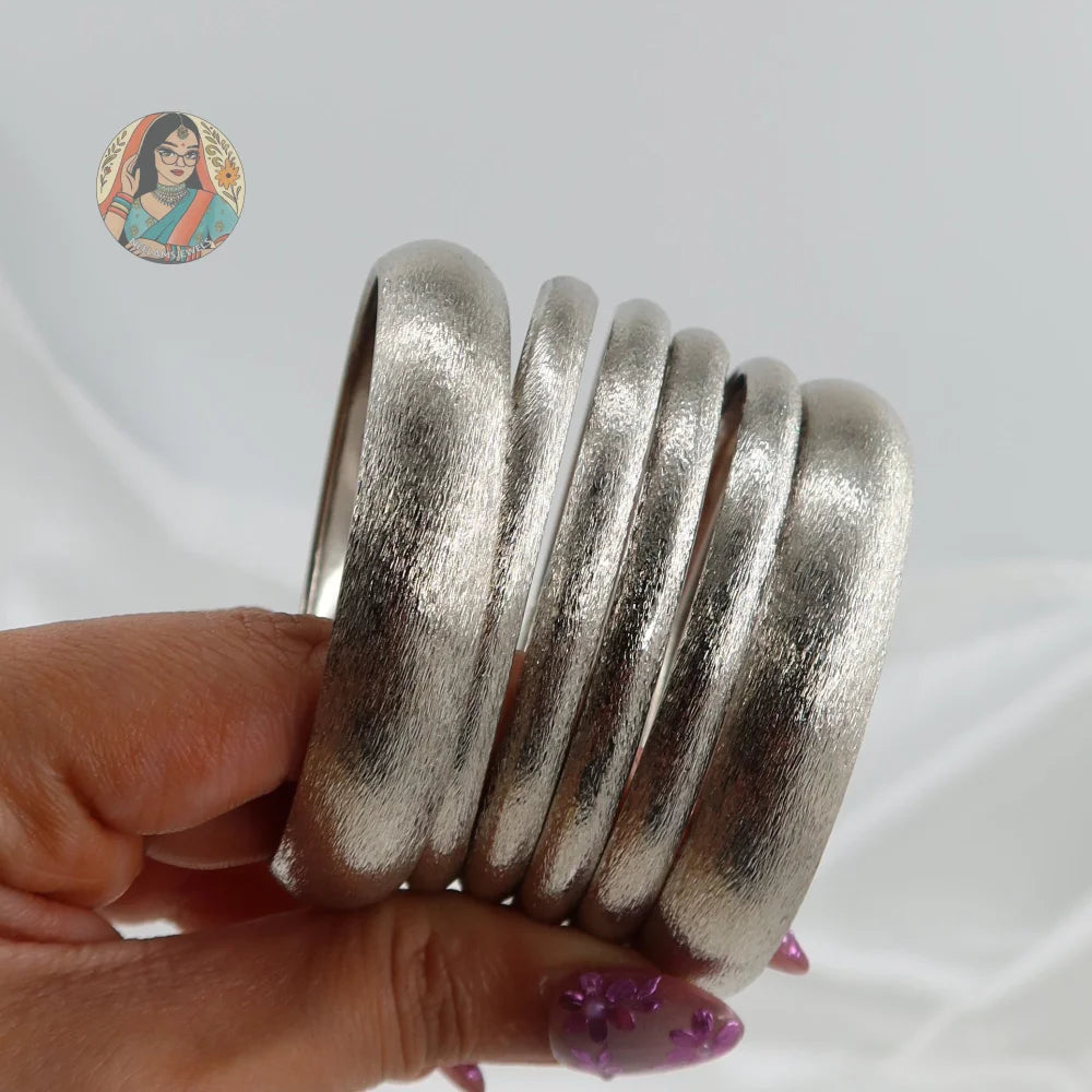 Hania Bangle Stack (Silver)