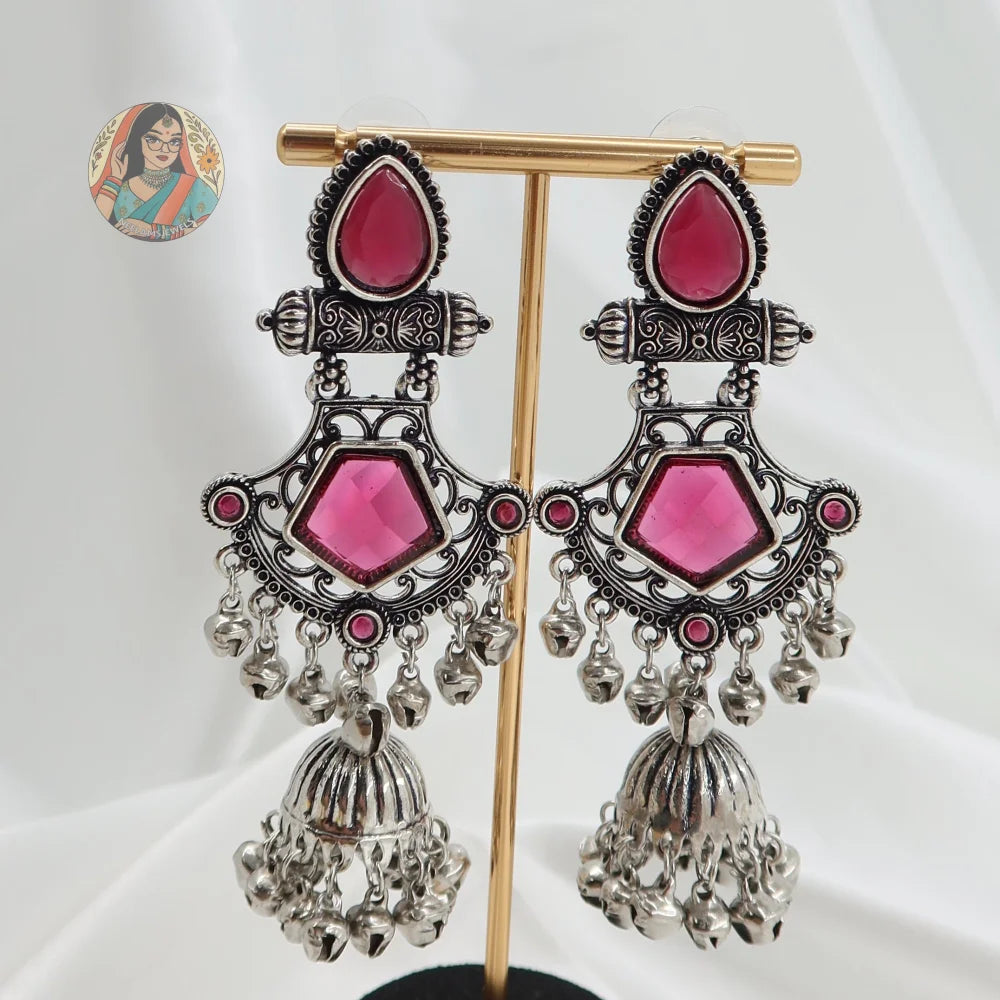 Harinder Silver Earrings