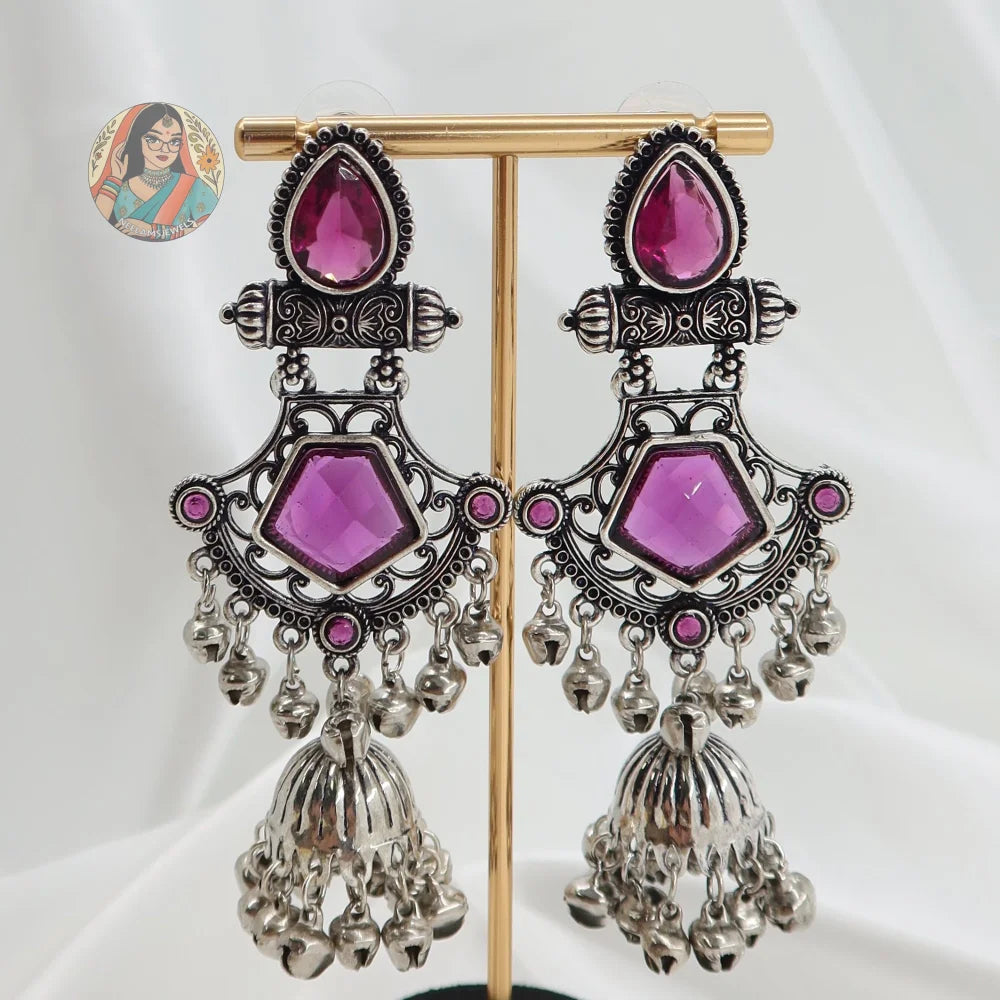 Harinder Silver Earrings