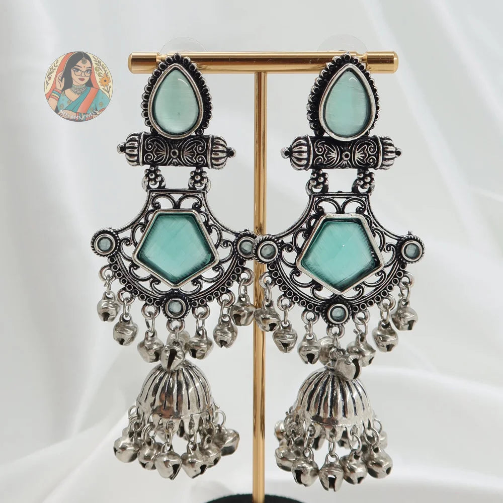 Harinder Silver Earrings