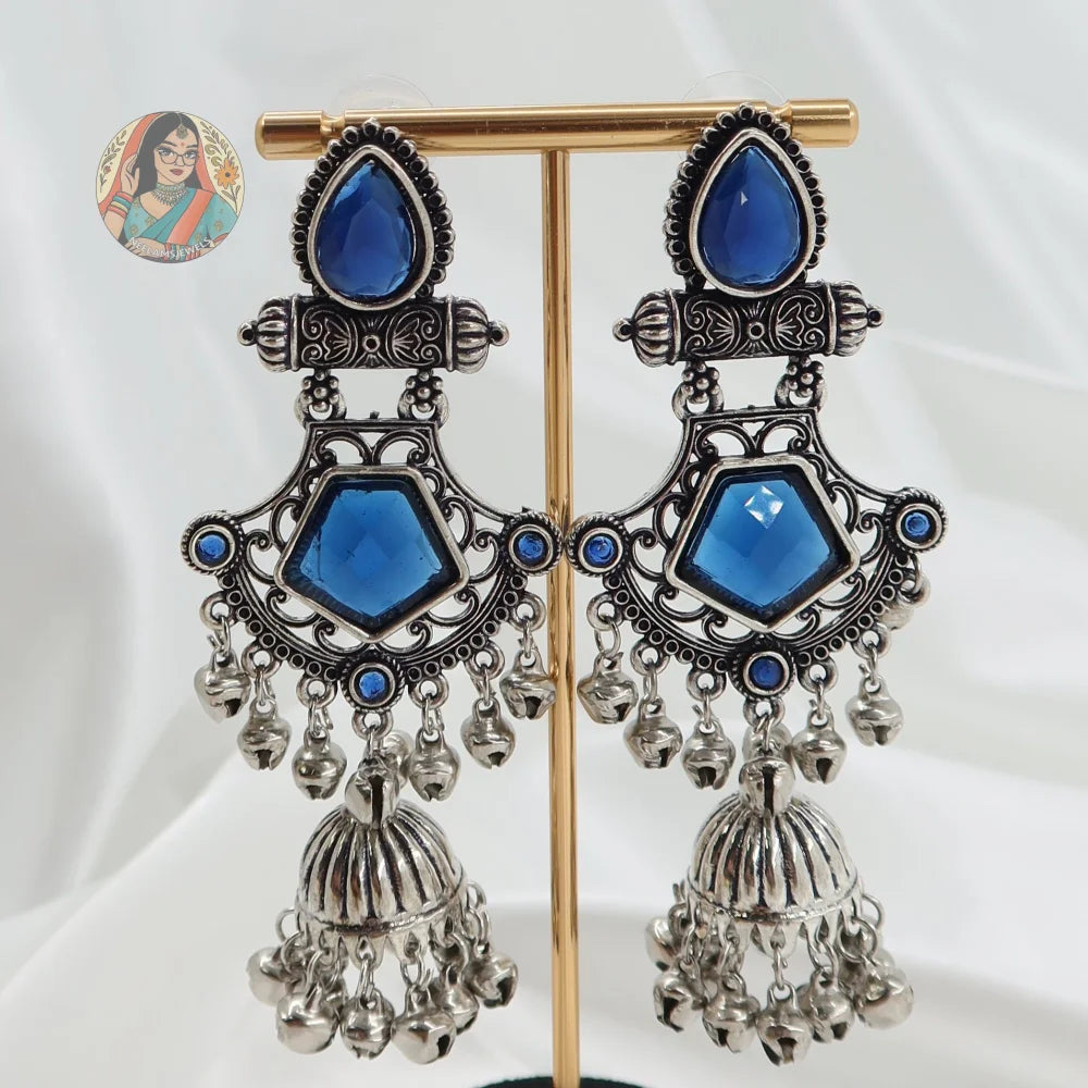 Harinder Silver Earrings