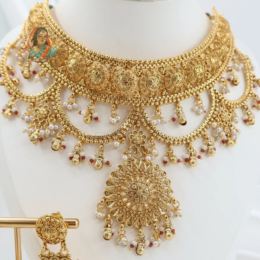 Harman Gold Necklace Set