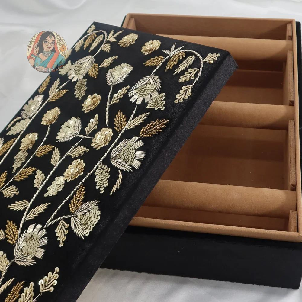 Heer Bangle Organizer - Black