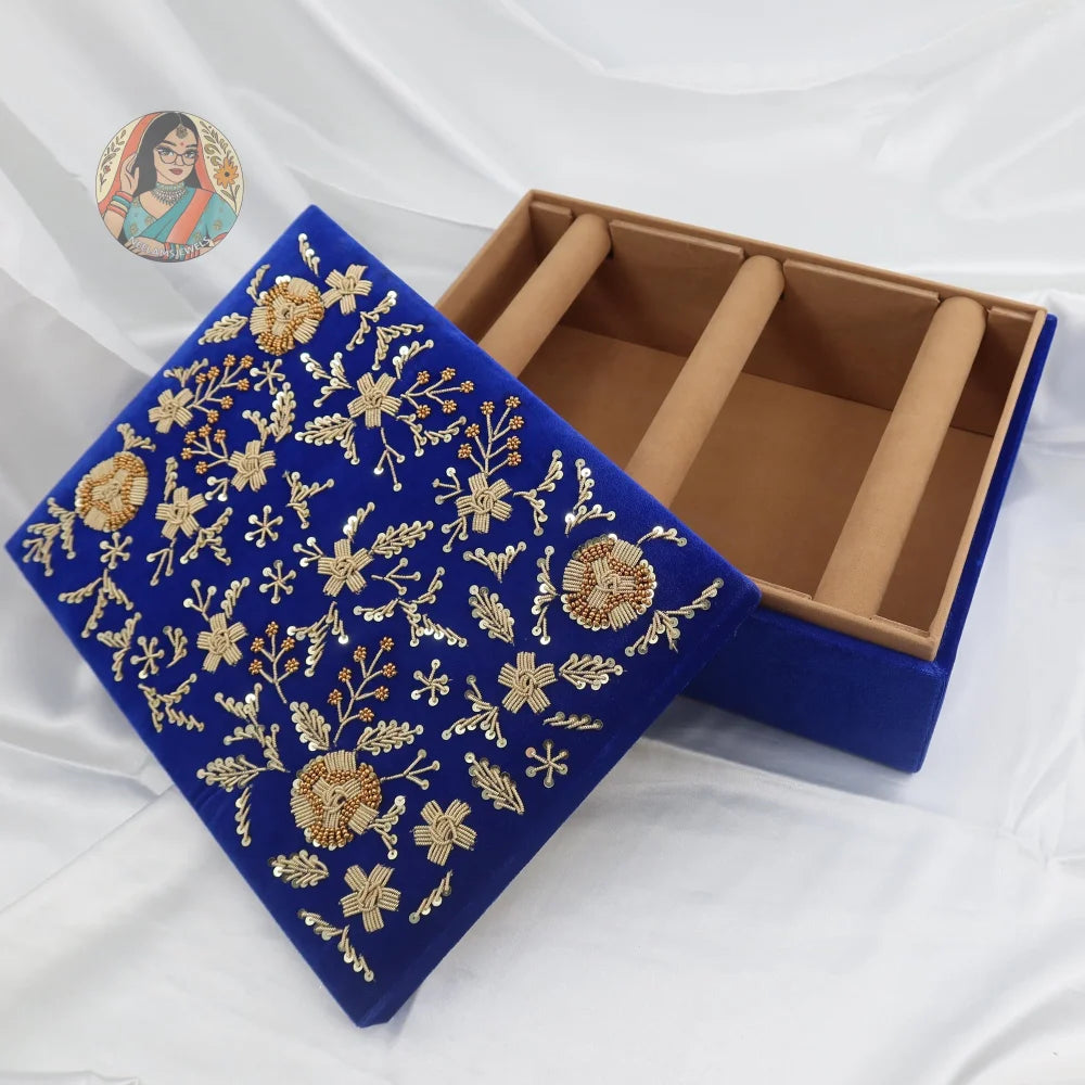 Heer Bangle Organizer - Blue
