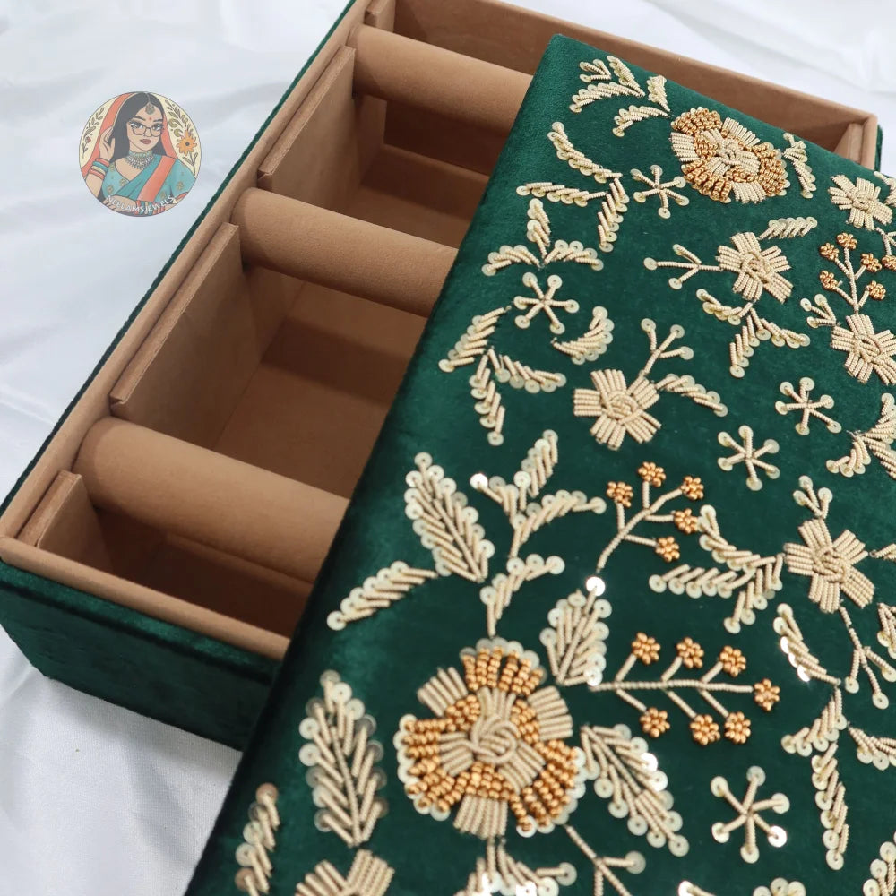 Heer Bangle Organizer - Green