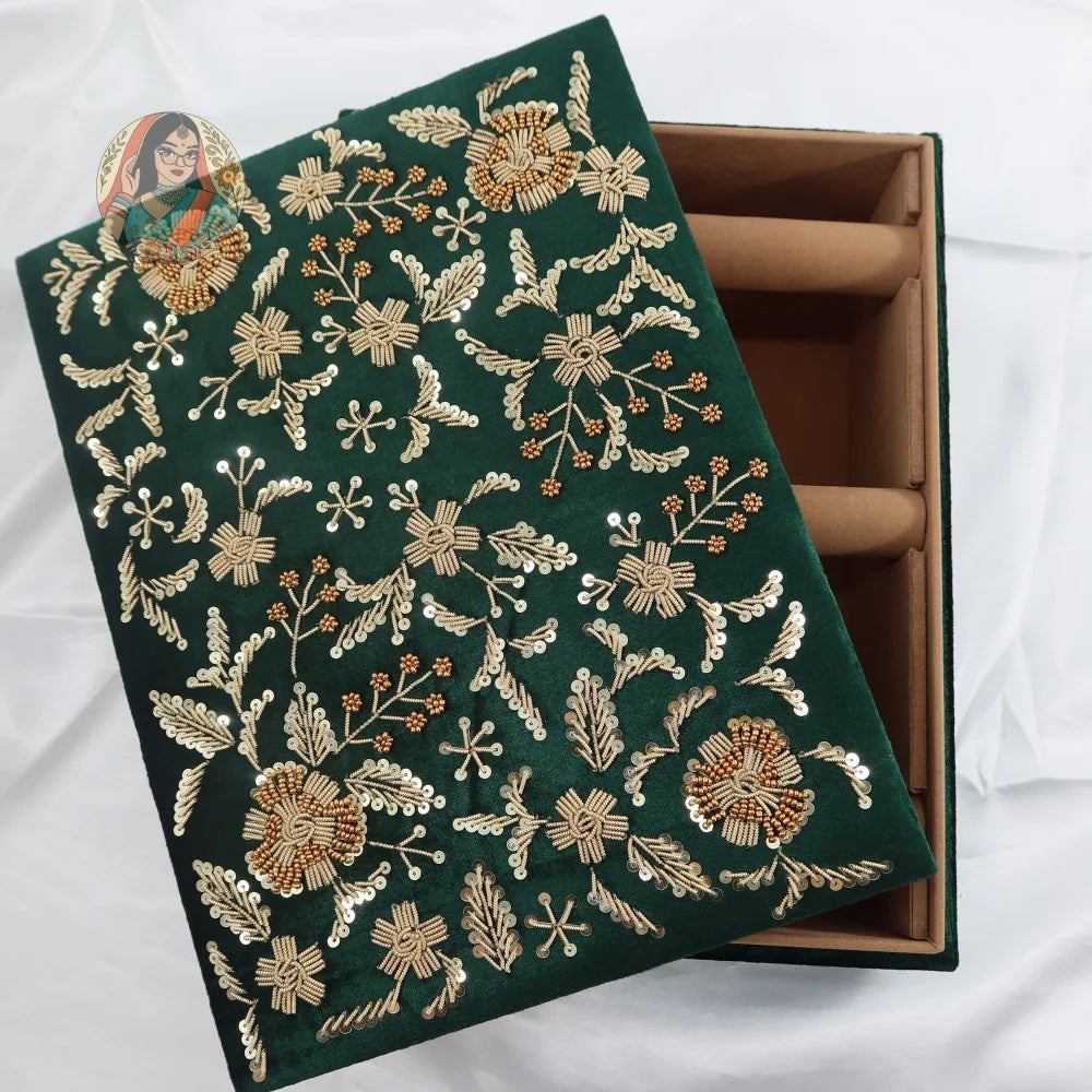 Heer Bangle Organizer - Green