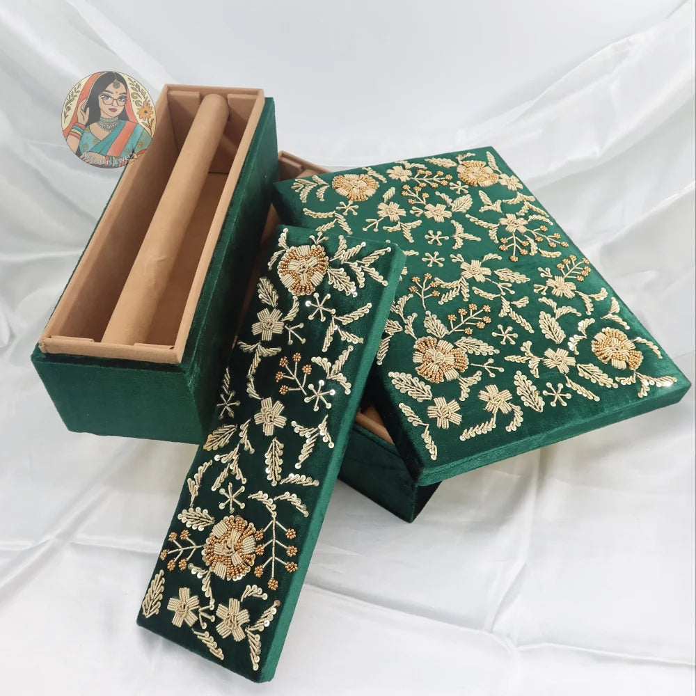 Heer Bangle Organizer - Green