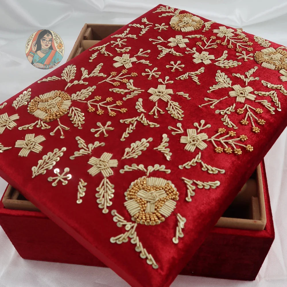 Heer Bangle Organizer - Red