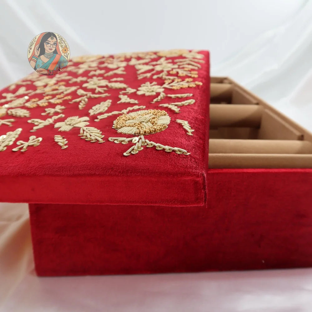 Heer Bangle Organizer - Red