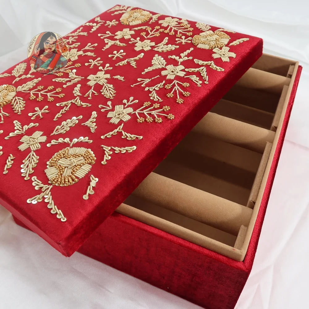Heer Bangle Organizer - Red