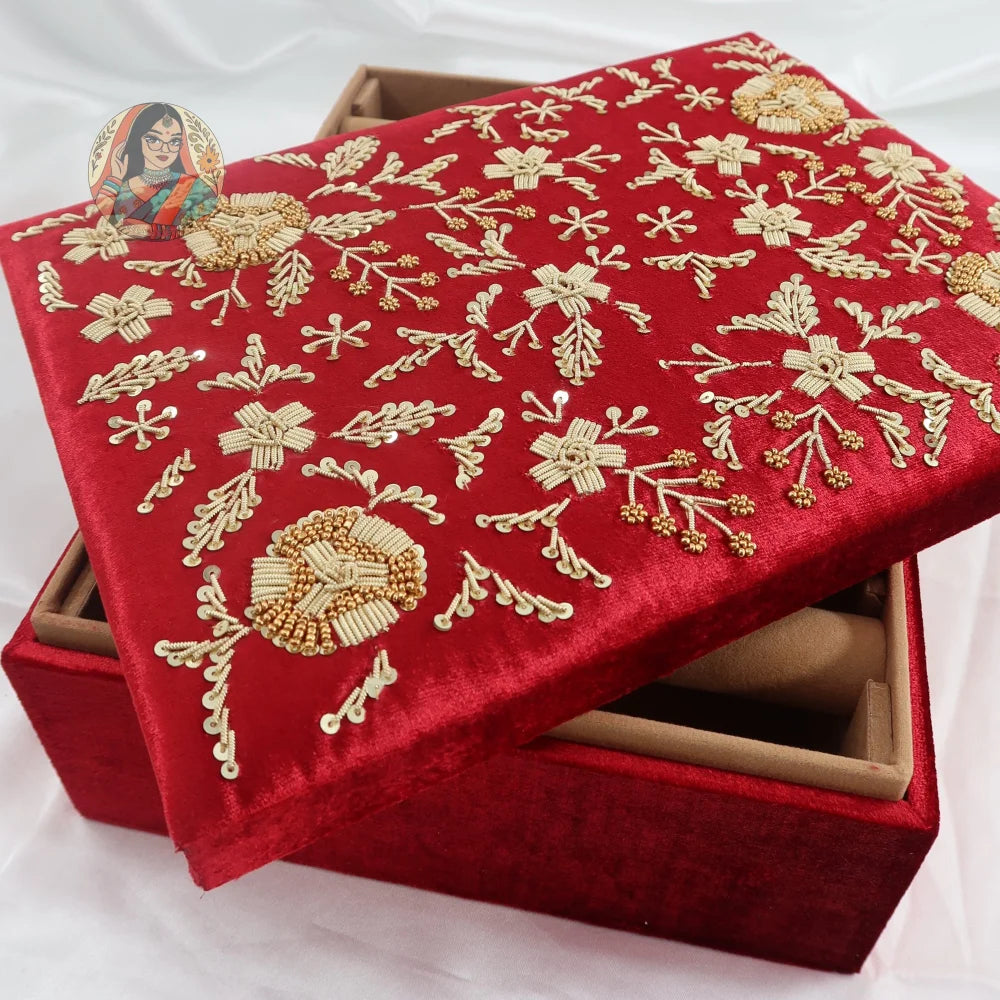 Heer Bangle Organizer - Red