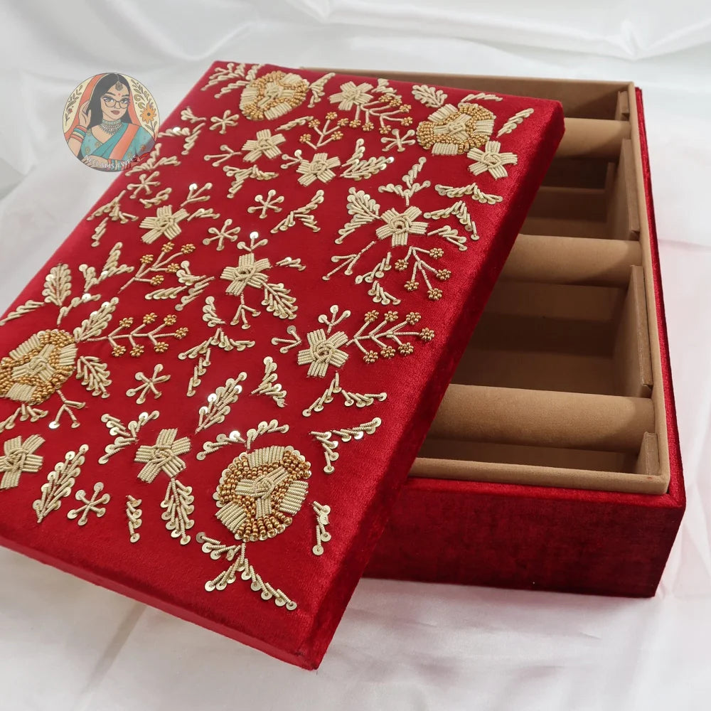 Heer Bangle Organizer - Red