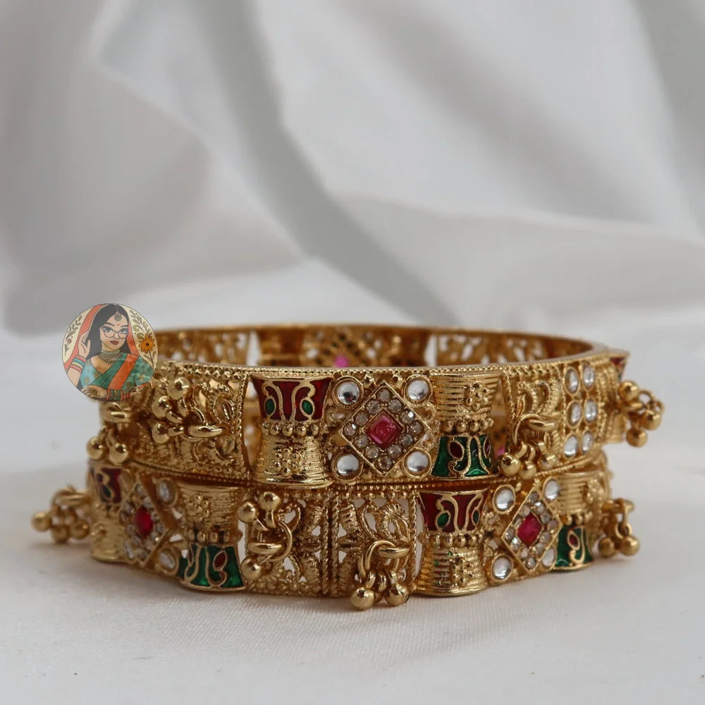 Imara Gold Bangles