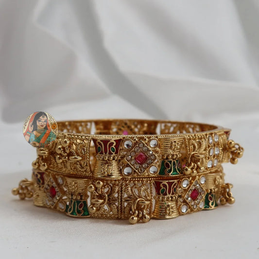 Imara Gold Bangles