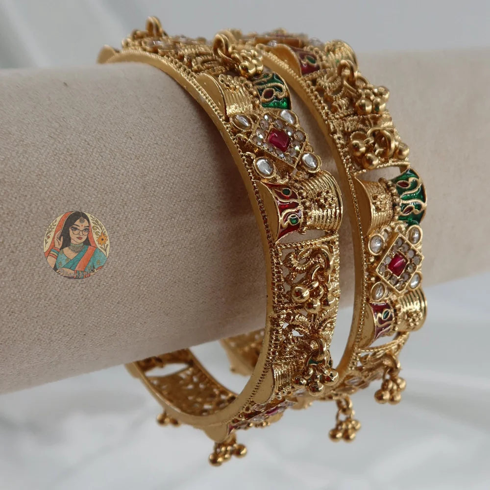 Imara Gold Bangles