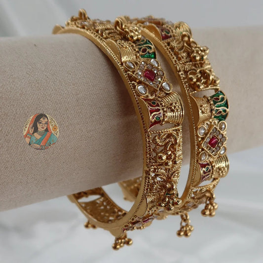 Imara Gold Bangles