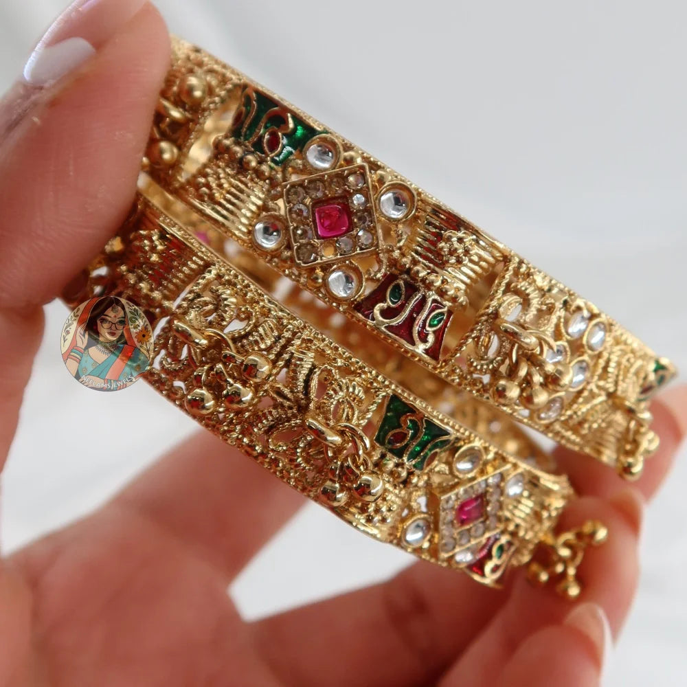 Imara Gold Bangles