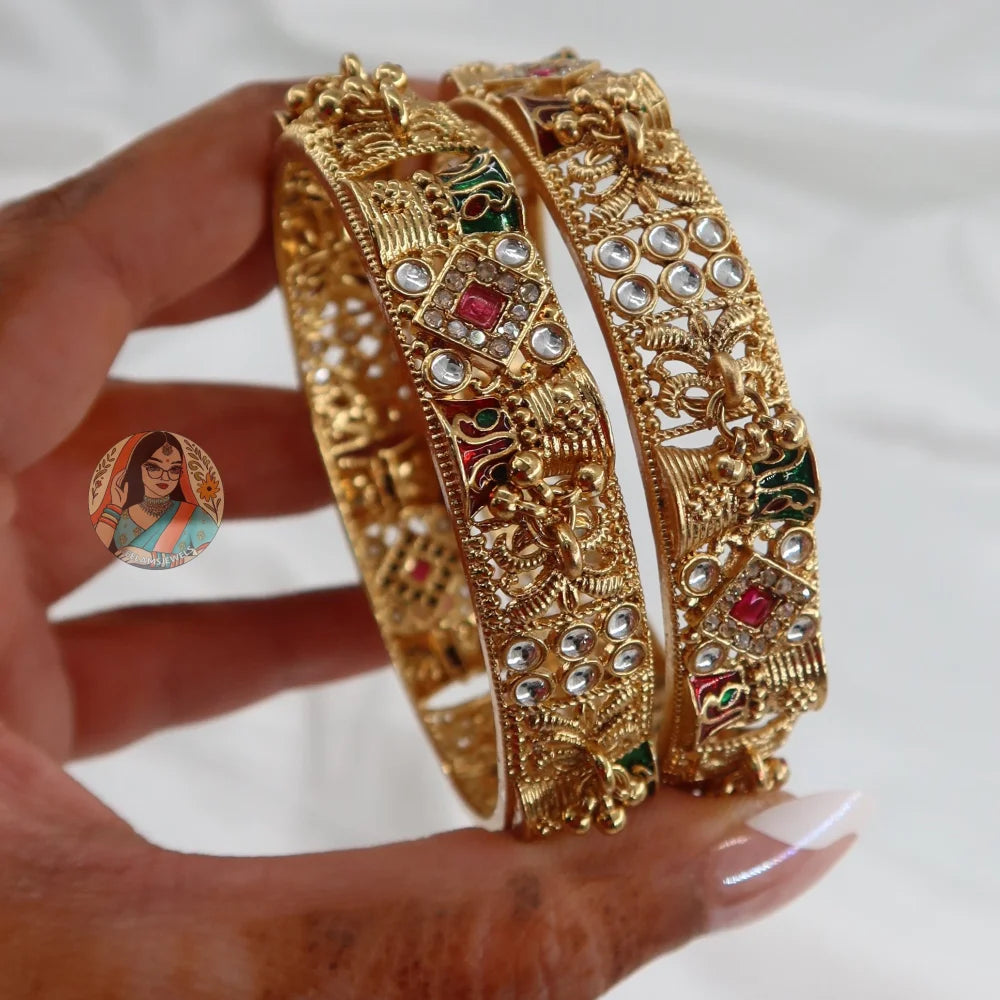 Imara Gold Bangles